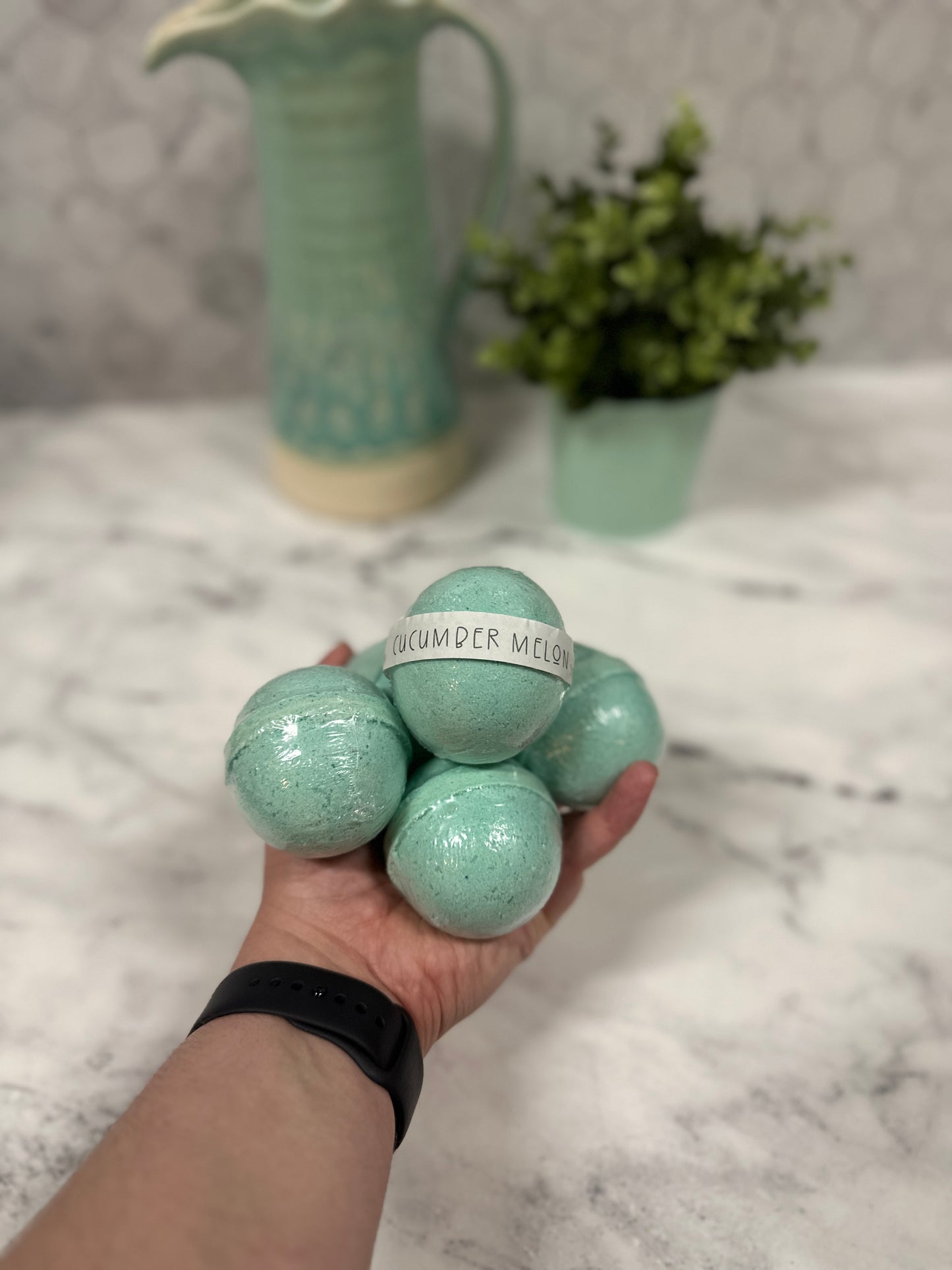 Soothing Bath Bombs - Cucumber Melon