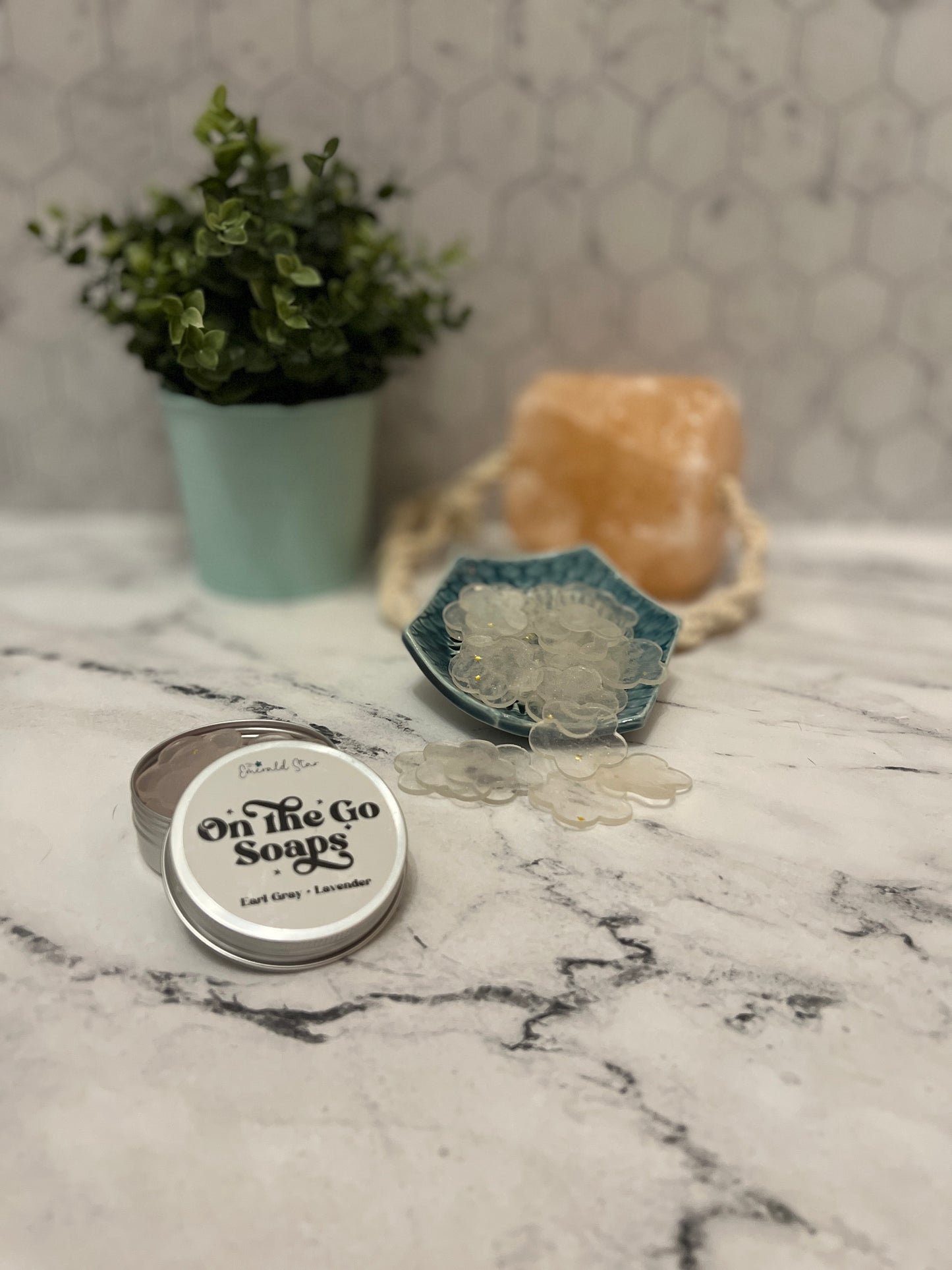 Single Use Soaps in a Tin