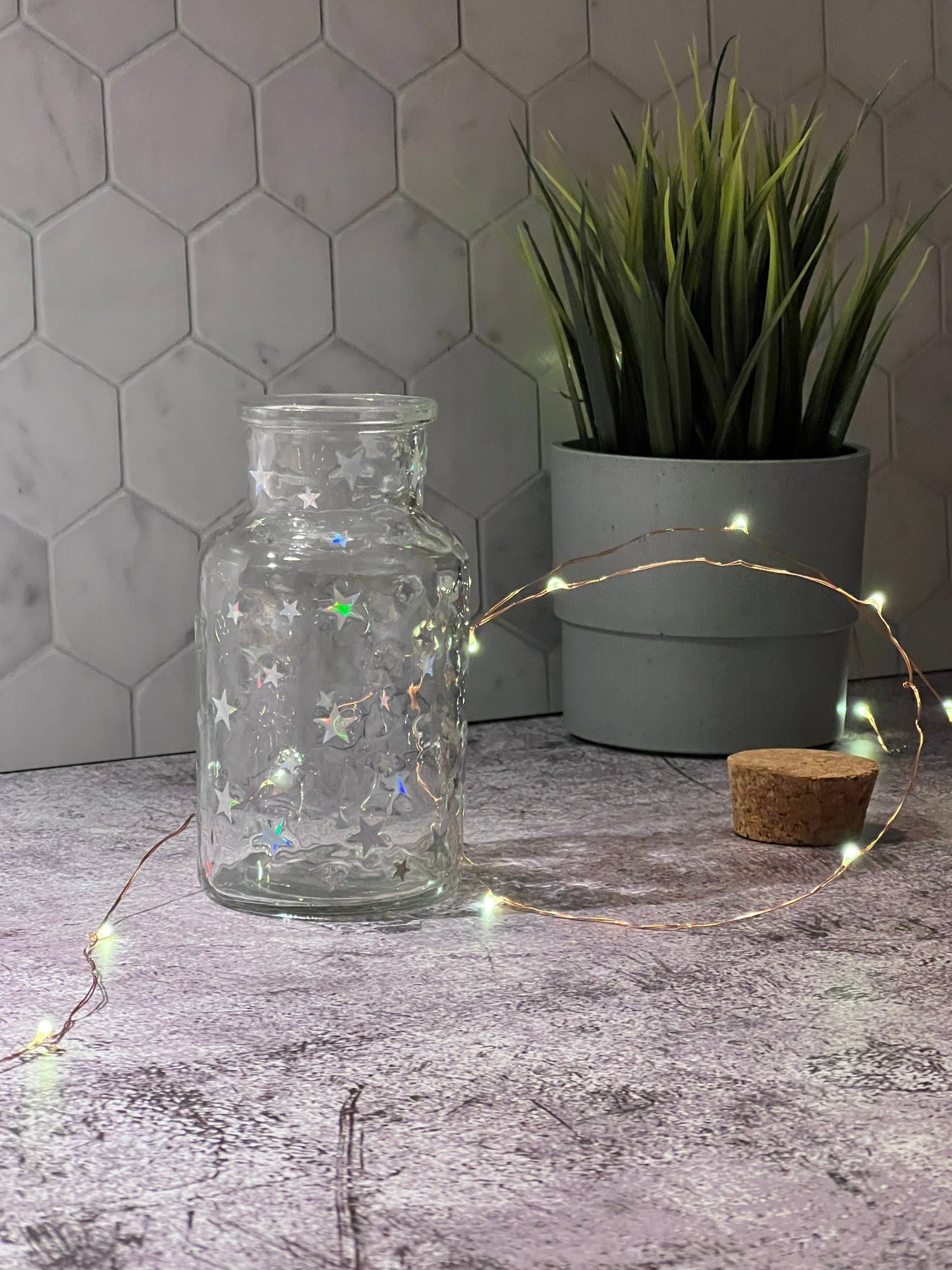 Potion Bottle Reed Diffuser - Holographic Stars