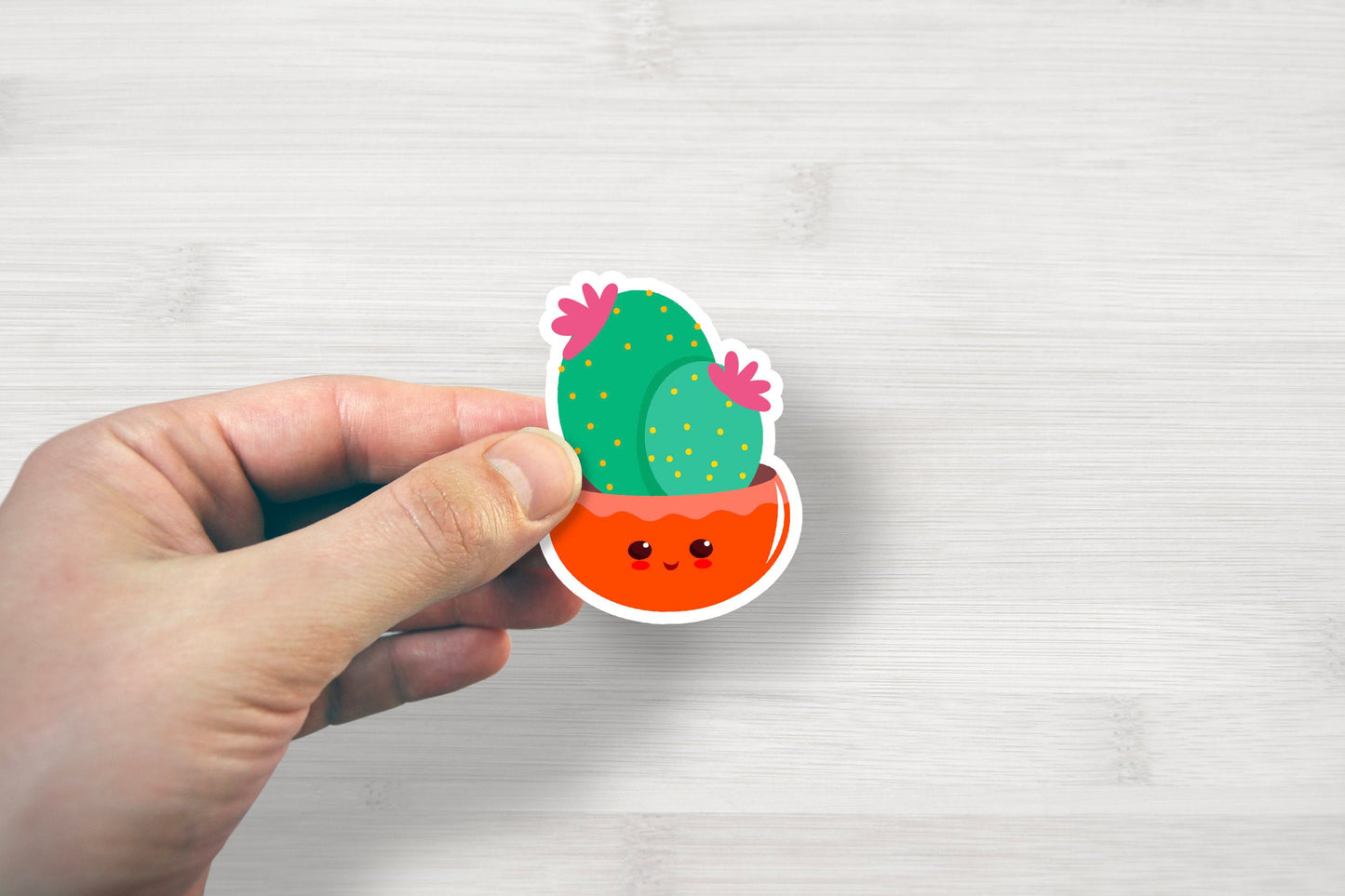 Cute Cactus Stickers