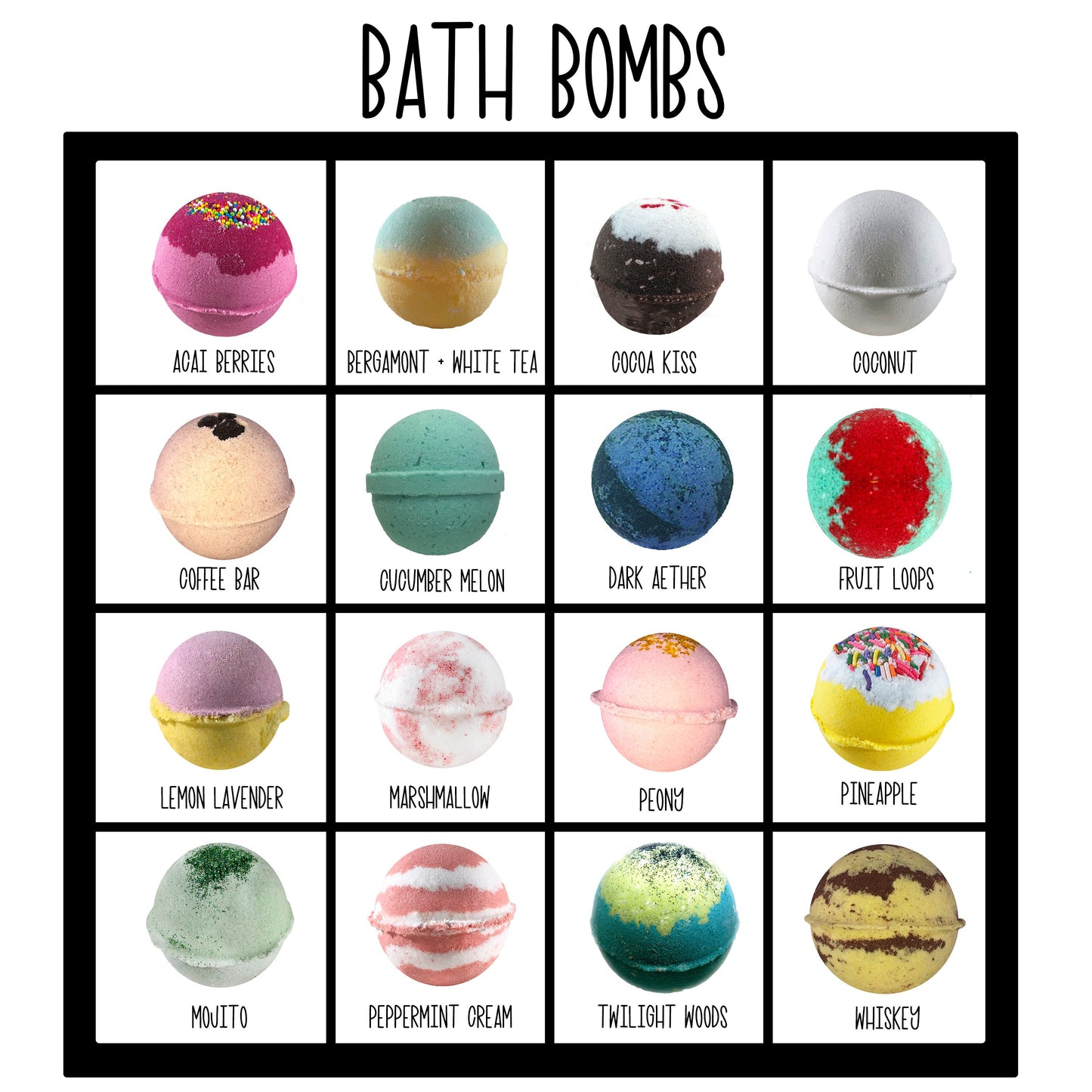 XL Bath Bomb - Fruit Loops
