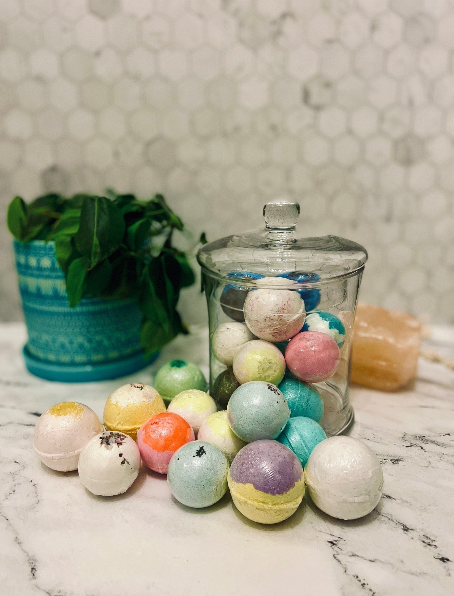 Design Your Own Bath Bombs - Gift Set of 6 - Fruity Fragrances